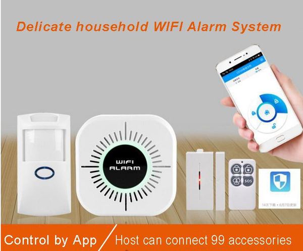 household mini wifi app remote control lcd touch keyboard wireless home burglar security alarm system sensor with 433.92 mh systems
household mini wifi app remote control lcd touch keyboard wireless home burglar security alarm system sensor with 433.92 mh systems