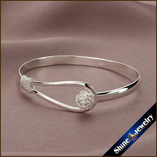wholesale retro flower rose cuff adjustable bangle bracelet -three times silver plated, Black
wholesale retro flower rose cuff adjustable bangle bracelet -three times silver plated, Black
