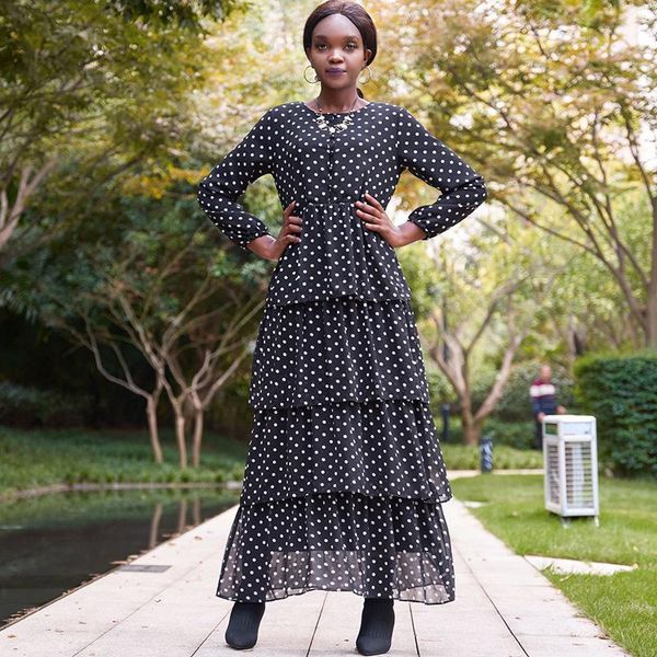 islamic muslim dress woman polka dot chiffon dubai abaya black casual robe folds big swing african oman prayer clothes ethnic clothing, Red
islamic muslim dress woman polka dot chiffon dubai abaya black casual robe folds big swing african oman prayer clothes ethnic clothing, Red