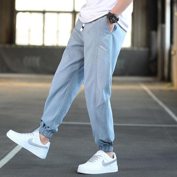 mens sport pant loosethin overalls straight trend fashion teens student casual 9-point trouser pencile pants men's, Black
mens sport pant loosethin overalls straight trend fashion teens student casual 9-point trouser pencile pants men's, Black