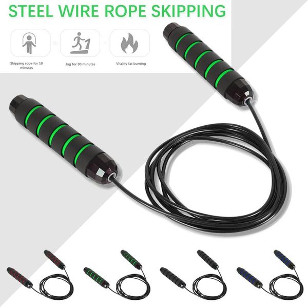 jump ropes rope adjustable wire skipping with ball 3 m bearings anti-slip handle jumping fitness shaping cross training gym
jump ropes rope adjustable wire skipping with ball 3 m bearings anti-slip handle jumping fitness shaping cross training gym
