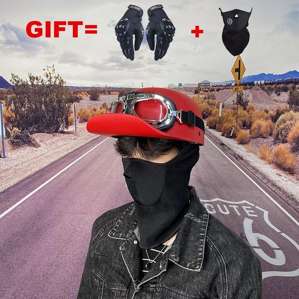 motorcycle helmets 2 gifts open half face helmet vintage motorbike motocross biker riding for man
motorcycle helmets 2 gifts open half face helmet vintage motorbike motocross biker riding for man