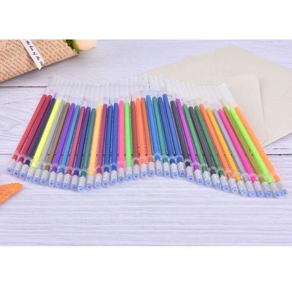 refills 36pcs 36colors flash gel pen highlighter refill color full shinning painting school student, Black;red
refills 36pcs 36colors flash gel pen highlighter refill color full shinning painting school student, Black;red