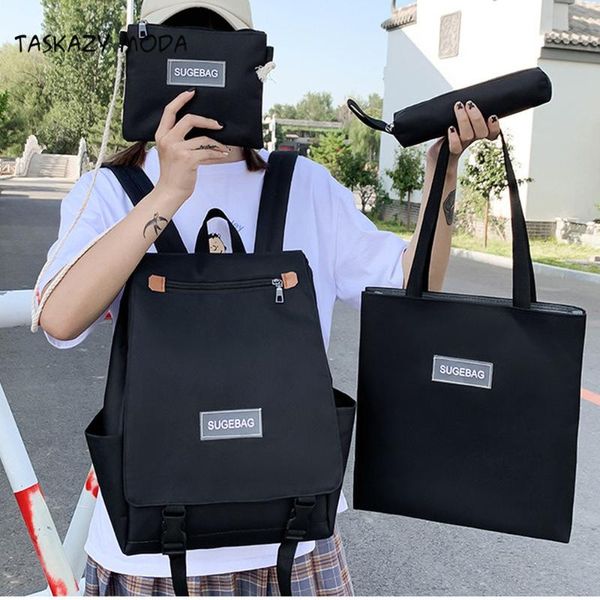 backpack 4/set canvas waterproof women fashion female school casual bags student shoulder bag
backpack 4/set canvas waterproof women fashion female school casual bags student shoulder bag