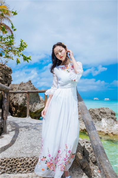 casual dresses explosions leisure embroidery party women spring summer shirt dress, Black;gray
casual dresses explosions leisure embroidery party women spring summer shirt dress, Black;gray