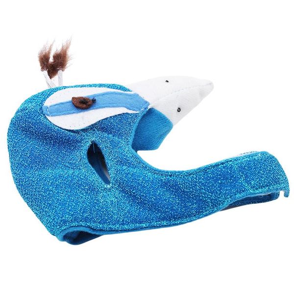 dog apparel blue peacock head shape hats cloths comfortable pet coat cute costume supplies
dog apparel blue peacock head shape hats cloths comfortable pet coat cute costume supplies