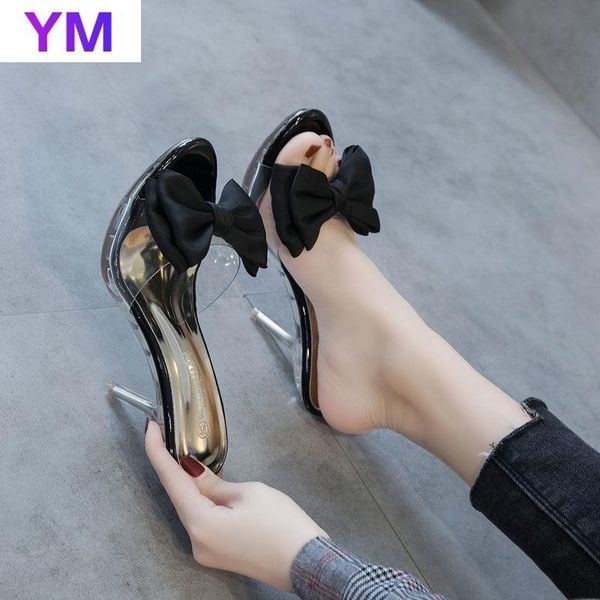 sandals fashion 2021 pvc transparent bowknot crystal thin high heel party shoes zapatillas de casa beach, Black
sandals fashion 2021 pvc transparent bowknot crystal thin high heel party shoes zapatillas de casa beach, Black