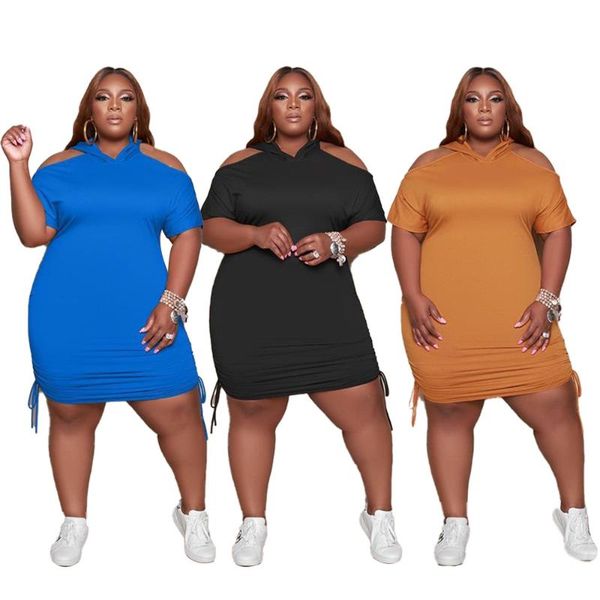 casual dresses xl-5xl 2021 summer plus size dress women clothing fashion solid strapless short sleeve wholesale drop, Black;gray
casual dresses xl-5xl 2021 summer plus size dress women clothing fashion solid strapless short sleeve wholesale drop, Black;gray