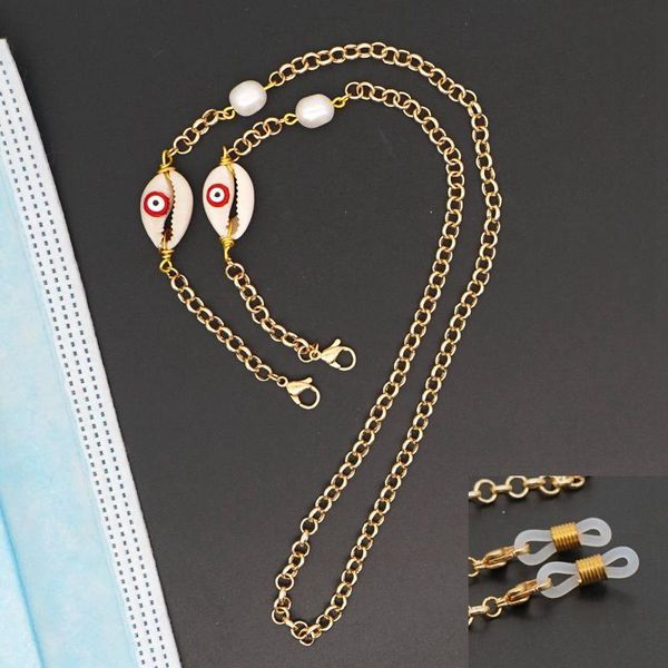 go2boho shell necklaces mask chain for women jewelry trendy freshwater pearl necklace gold plated chains sunglasses straps chokers, Golden;silver
go2boho shell necklaces mask chain for women jewelry trendy freshwater pearl necklace gold plated chains sunglasses straps chokers, Golden;silver