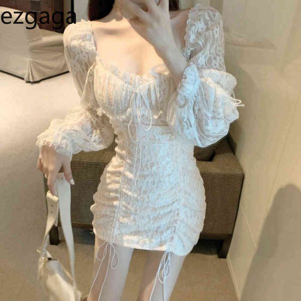 ezgaga lace mini dress long sleeve drawstring gothic party night club y2k bodycon spring new korean dress vestidos 210430, Black;gray
ezgaga lace mini dress long sleeve drawstring gothic party night club y2k bodycon spring new korean dress vestidos 210430, Black;gray