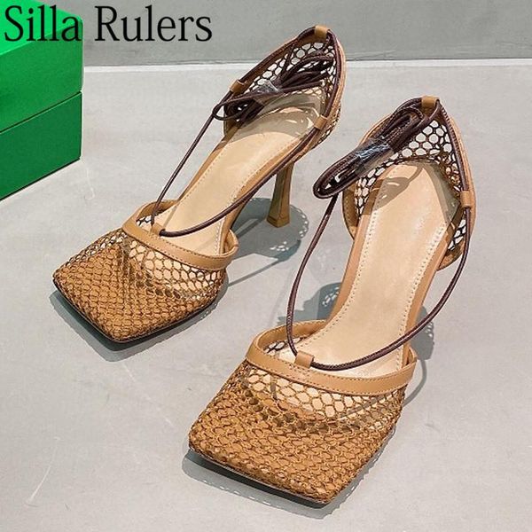 summer design square toe mesh ankle strap sandals woman high heels gladiator party shoes dress women, Black
summer design square toe mesh ankle strap sandals woman high heels gladiator party shoes dress women, Black