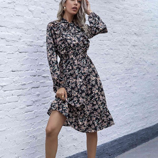 dress black floral print midi dress women 2021 bow out v neck full sleeve with ruffles ladies spring autumn vintage elegant dresses fted, Black;gray
dress black floral print midi dress women 2021 bow out v neck full sleeve with ruffles ladies spring autumn vintage elegant dresses fted, Black;gray