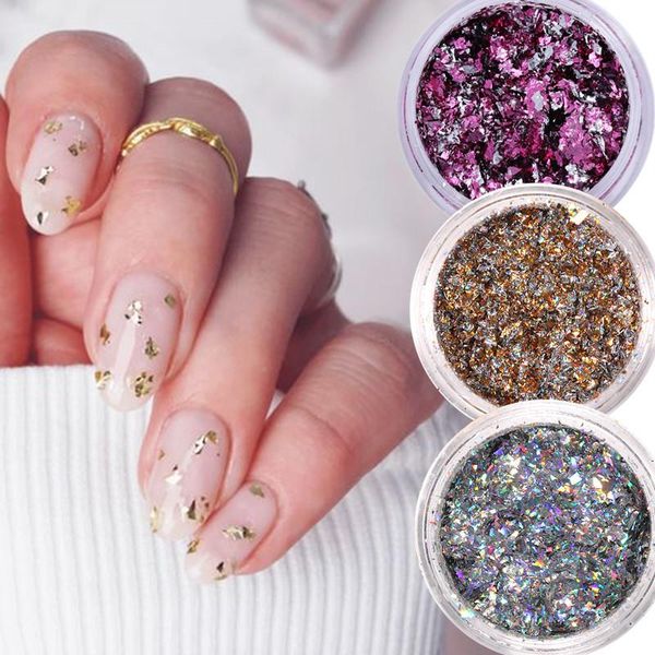 nail glitter silver gold flakes sequins 3d aluminum irregular shiny paillette tips art decoration diy accessories
nail glitter silver gold flakes sequins 3d aluminum irregular shiny paillette tips art decoration diy accessories