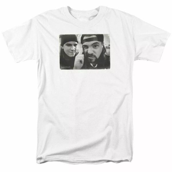 mallrats mind tricks t shirt mens licensed movie tee jay silent bob white, White;black