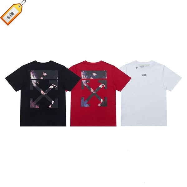 style new off fashion brand white religious oil painting arrstyle short sleeve men's and women's round neck cotton t-shirt tee, White;black
style new off fashion brand white religious oil painting arrstyle short sleeve men's and women's round neck cotton t-shirt tee, White;black