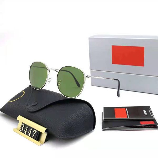 designer luxury classic round sunglasses brand design uv400 eyewear metal gold frame sun glasses men women mirror 3447 polaroid glass lens, White;black
designer luxury classic round sunglasses brand design uv400 eyewear metal gold frame sun glasses men women mirror 3447 polaroid glass lens, White;black