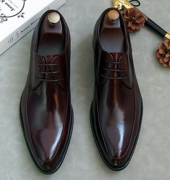dress shoes spring fashion men pointed toes leather male england style lace up wedding, Black
dress shoes spring fashion men pointed toes leather male england style lace up wedding, Black