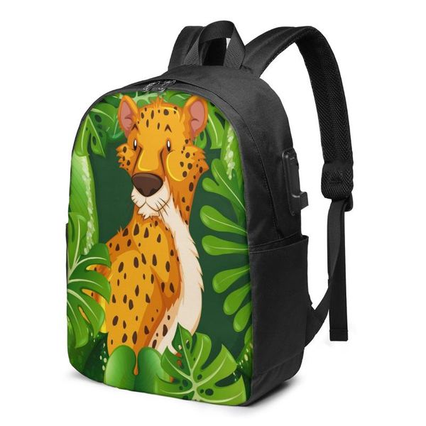 backpack 2021 lapusb wild forest leopard school bag bookbag men women travel daypack leisure
backpack 2021 lapusb wild forest leopard school bag bookbag men women travel daypack leisure