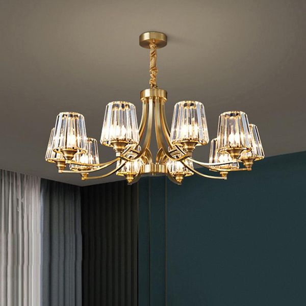 modern nordic copper crystal led chandeliers lamp home living room dining bedroom lighting lights indoor decorate luminaire
modern nordic copper crystal led chandeliers lamp home living room dining bedroom lighting lights indoor decorate luminaire
