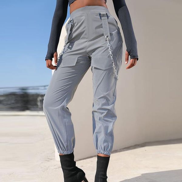 women's pants & capris jiezuofang harem women pantalon reflections pockets trousers chain camouflage pant sweatpant, Black;white
women's pants & capris jiezuofang harem women pantalon reflections pockets trousers chain camouflage pant sweatpant, Black;white