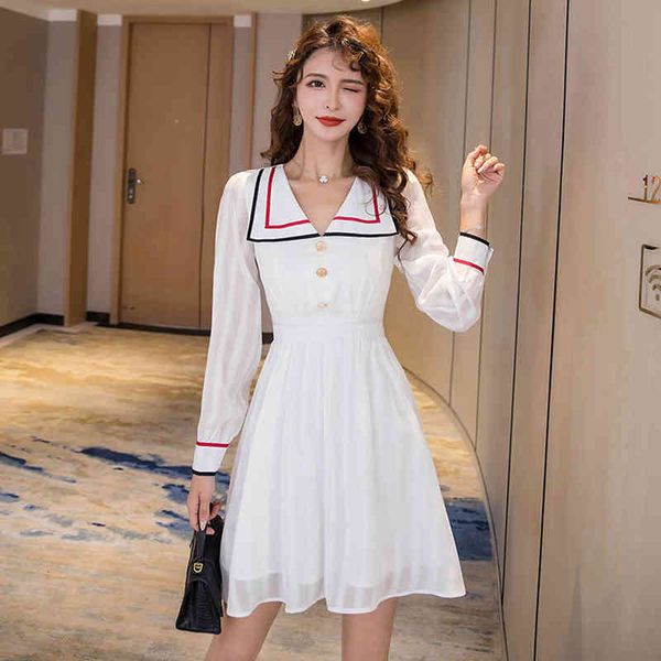 arrival style fashion elegant female peter collar lady temperament dress white, Black;gray
arrival style fashion elegant female peter collar lady temperament dress white, Black;gray