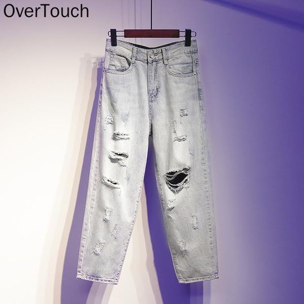 women's jeans plus size women pants ripped hole high waist denim harem style fashion spring trousers large s-5xl 2021, Blue
women's jeans plus size women pants ripped hole high waist denim harem style fashion spring trousers large s-5xl 2021, Blue