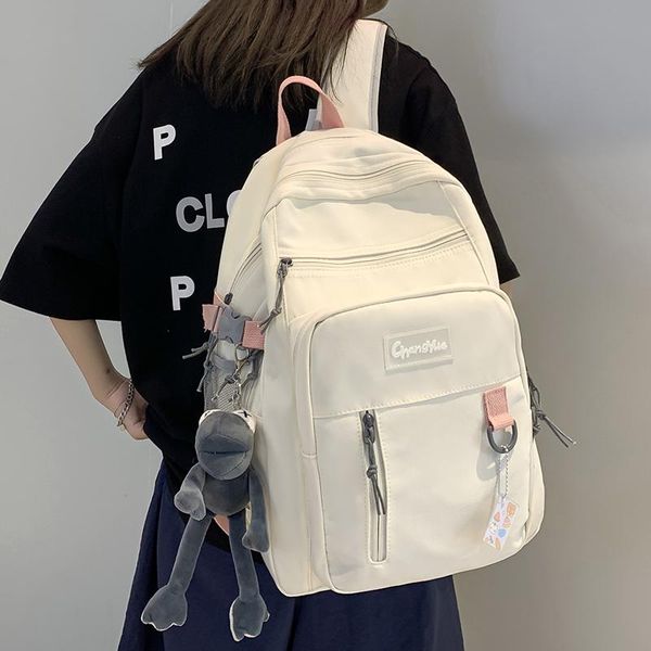 backpack original aizatly school bag korean harajuku students junior high simple and versatile 2021 couple