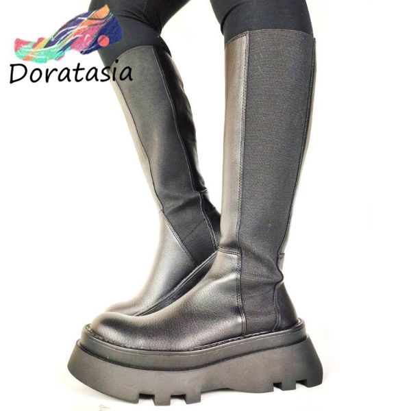 boots doratasia women chunky cool punk mid calf shoes thick bottom casual brand design black autumn fashion long
boots doratasia women chunky cool punk mid calf shoes thick bottom casual brand design black autumn fashion long