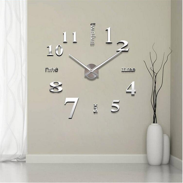 wall clocks large 3d diy clock modern design silent big digital acrylic self adhesive sticker for living room decor
wall clocks large 3d diy clock modern design silent big digital acrylic self adhesive sticker for living room decor