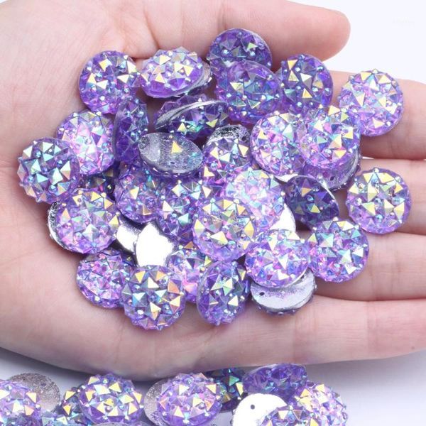 resin flatback rhinestone 14mm 100pcs ab colors with 2 holes diy crafts jewelry making sew on wedding garment shoes decorations1, Silver;gold
resin flatback rhinestone 14mm 100pcs ab colors with 2 holes diy crafts jewelry making sew on wedding garment shoes decorations1, Silver;gold