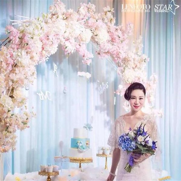 party decoration artificial flower cherry blossom with metal wedding iron arch stand full +arch shelf diy window decor
party decoration artificial flower cherry blossom with metal wedding iron arch stand full +arch shelf diy window decor