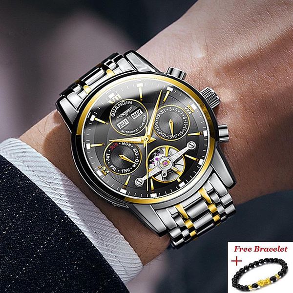 automatic watch men mechanical clock male calendar luminous hands tourbillon hour waterproof dropship wristwatches, Slivery;brown
automatic watch men mechanical clock male calendar luminous hands tourbillon hour waterproof dropship wristwatches, Slivery;brown
