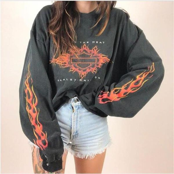 women's hoodies & sweatshirts 2021 harajuku cotton o-neck printing long sleeve sweatshirt languid lazy wind hip hop, Black
women's hoodies & sweatshirts 2021 harajuku cotton o-neck printing long sleeve sweatshirt languid lazy wind hip hop, Black