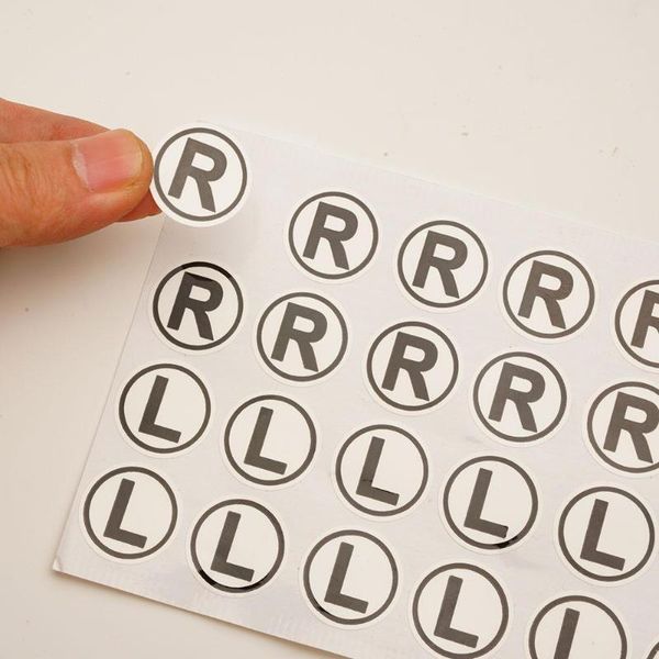 gift wrap 2cm letter lr left and right signs rl direction difference sticker waterproof indication 
gift wrap 2cm letter lr left and right signs rl direction difference sticker waterproof indication