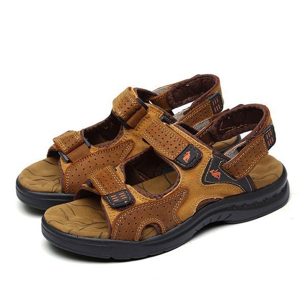 2021 mens shoes genuine cow slipper men shoes beach breathable buckle leather men sandals summer gladiator slip sandals, Black
2021 mens shoes genuine cow slipper men shoes beach breathable buckle leather men sandals summer gladiator slip sandals, Black