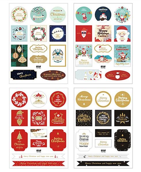 gift wrap 2 sheets/pack cute christmas stickers set decorative stationery scrapbooking diy diary stick creative label
gift wrap 2 sheets/pack cute christmas stickers set decorative stationery scrapbooking diy diary stick creative label