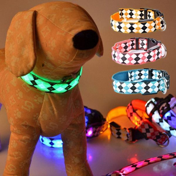 nylon led pet dog cat collar at night safety flashes in the light glowing leash fluorescent supplies collars & leashes
nylon led pet dog cat collar at night safety flashes in the light glowing leash fluorescent supplies collars & leashes