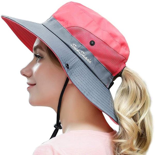 wide brim hats uv protection foldable bucket for women horsetail hole fisherman's hat big wide-brim visor men fishing hunting climbing, Blue;gray
wide brim hats uv protection foldable bucket for women horsetail hole fisherman's hat big wide-brim visor men fishing hunting climbing, Blue;gray