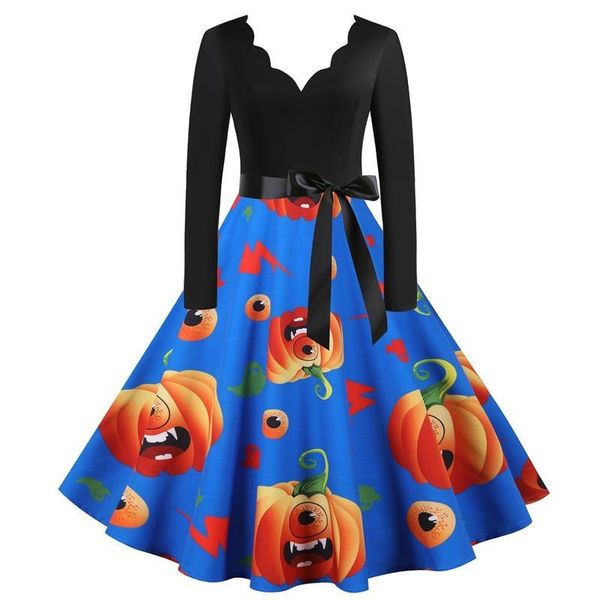 casual dresses halloween costume dress for women long sleeve v neck pumpkin print vintage elegant party plus size winter clothes, Black;gray
casual dresses halloween costume dress for women long sleeve v neck pumpkin print vintage elegant party plus size winter clothes, Black;gray