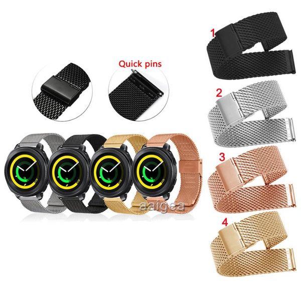 watch bands milanese stainless steel band strap for samsung gear sport s4 watchbands 20mm 22mm, Black;brown
watch bands milanese stainless steel band strap for samsung gear sport s4 watchbands 20mm 22mm, Black;brown