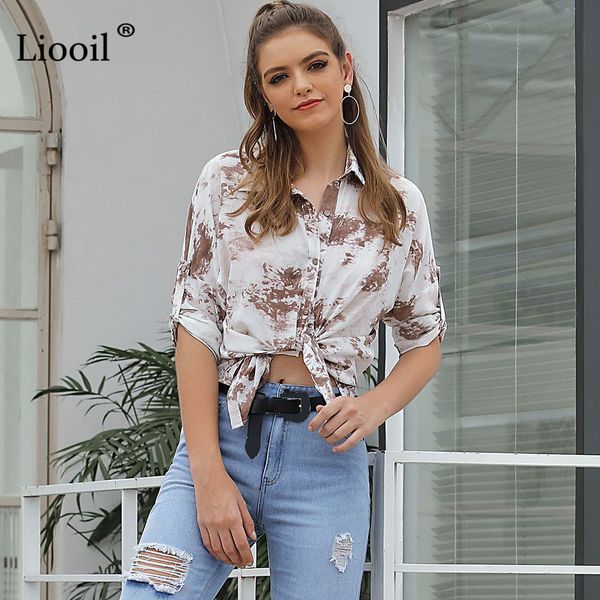 shorts tie dye shirt blouse print rave clothes streetwear long sleeve button up party club womens and blouses, White;black
shorts tie dye shirt blouse print rave clothes streetwear long sleeve button up party club womens and blouses, White;black