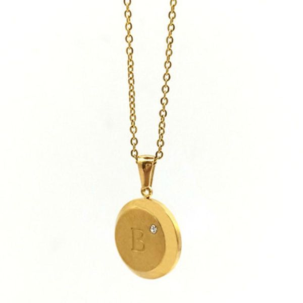 golden round initial pendant necklace for women simple 26 english letter a-z zircon friend gifts bff necklaces, Silver
golden round initial pendant necklace for women simple 26 english letter a-z zircon friend gifts bff necklaces, Silver