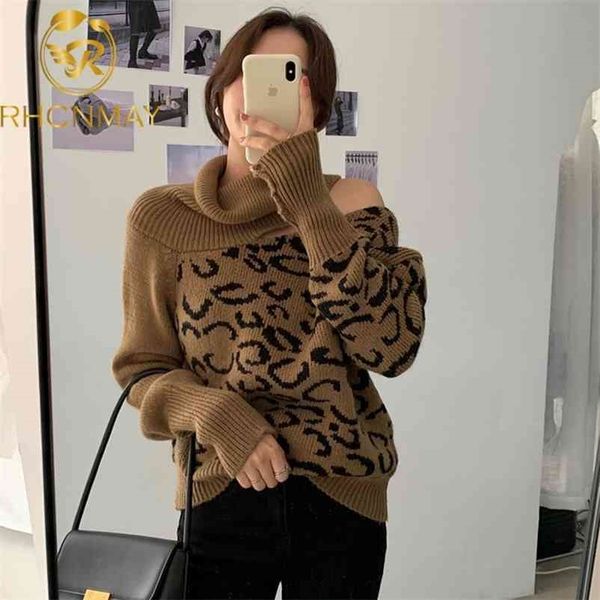 leopard sweaters patchwork turtleneck sweater women off shoulder color block knitted sweaters long sleeve pullovers 210520, White;black
leopard sweaters patchwork turtleneck sweater women off shoulder color block knitted sweaters long sleeve pullovers 210520, White;black