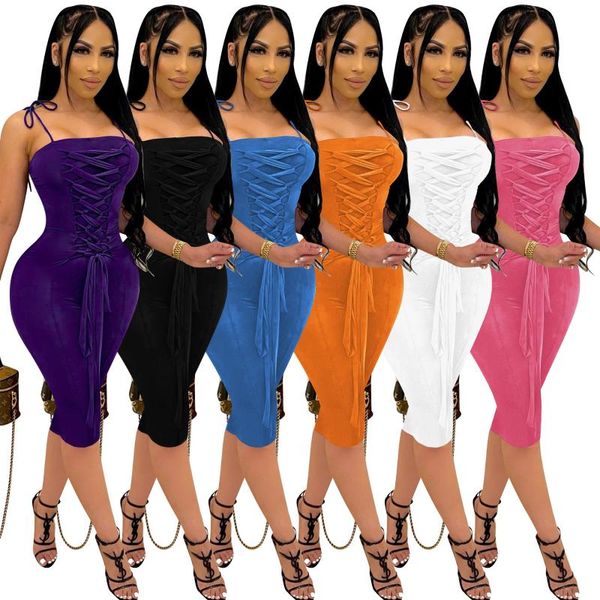 casual dresses 2021 summer nightclub women spaghetti strap slimming waist fashion solid bandage knee length loose dress lady wear, Black;gray
casual dresses 2021 summer nightclub women spaghetti strap slimming waist fashion solid bandage knee length loose dress lady wear, Black;gray