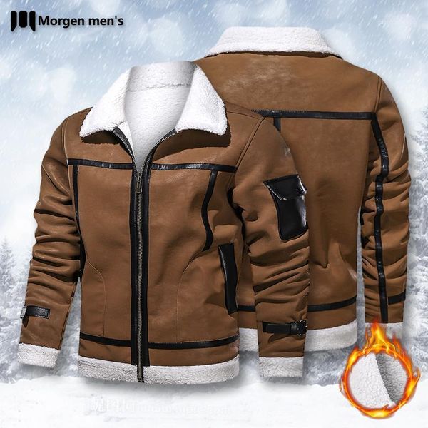 men's fur & faux leather jacket fashion collar zipper pocket retro pu coat bicycle hand artificial motorcycle, Black
men's fur & faux leather jacket fashion collar zipper pocket retro pu coat bicycle hand artificial motorcycle, Black
