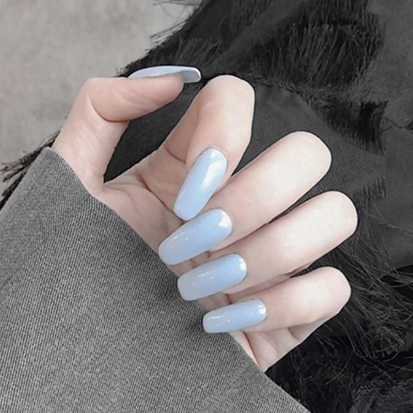nail gel 24pcs pure color light blue wear long paragraph fashion manicure patch false nails save time wearable, Red;pink
nail gel 24pcs pure color light blue wear long paragraph fashion manicure patch false nails save time wearable, Red;pink