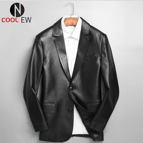 men's leather & faux brand black genuine blazer men business autumn slim sheepskin coat plus size 5xl fashion long sleeve suit jacket
men's leather & faux brand black genuine blazer men business autumn slim sheepskin coat plus size 5xl fashion long sleeve suit jacket