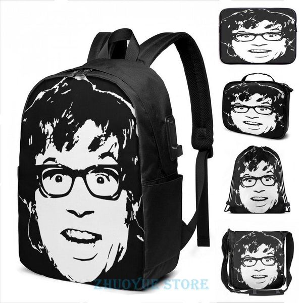 backpack funny graphic print austin powers usb charge men school bags women bag travel laptop
backpack funny graphic print austin powers usb charge men school bags women bag travel laptop