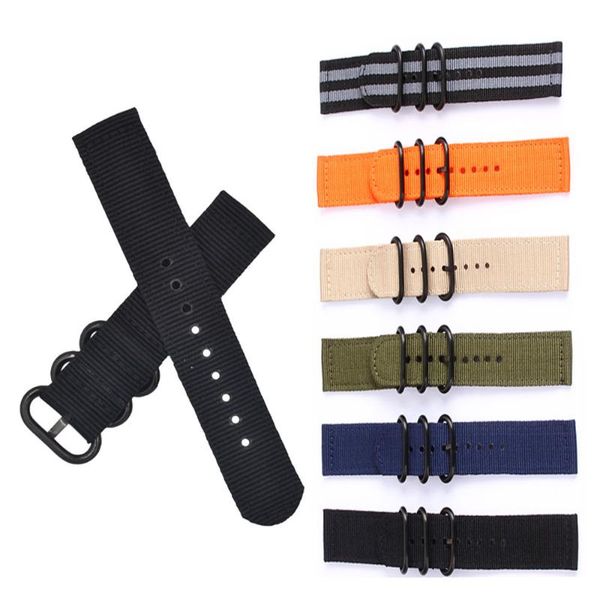 watch bands 22mm military nylon wrist band strap for stainless steel buckle, Black;brown
watch bands 22mm military nylon wrist band strap for stainless steel buckle, Black;brown