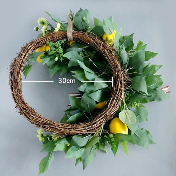 decorative flowers & wreaths fake with leaves hanging wreath garland for front door window bedroom wall party wedding decoration 50cm
decorative flowers & wreaths fake with leaves hanging wreath garland for front door window bedroom wall party wedding decoration 50cm
